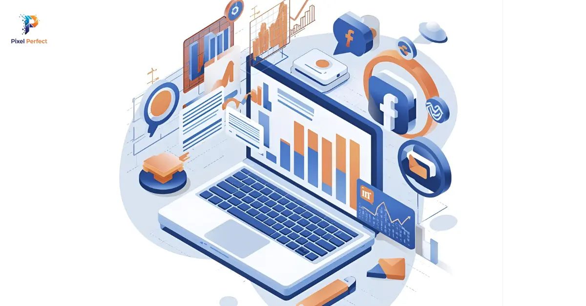 صورة توضح بناء استراتيجية ناجحة تعمل في التسويق عبر الفيس بوك 